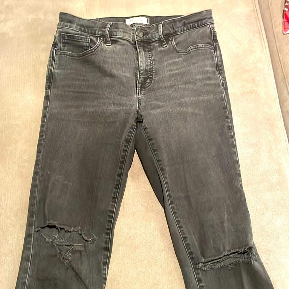 Madewell 9in high rise skinny jeans